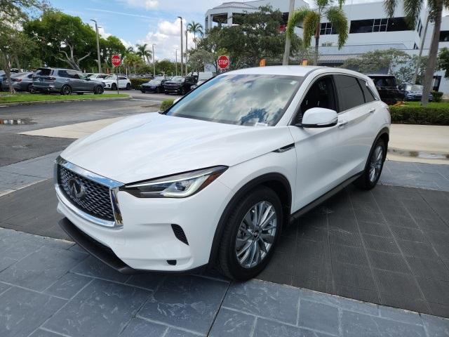 used 2025 INFINITI QX50 car, priced at $34,599