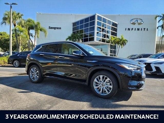 new 2025 INFINITI QX50 car, priced at $47,318