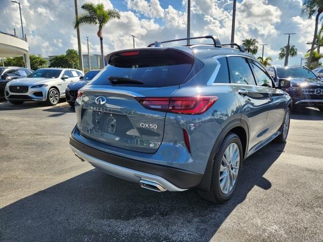 new 2025 INFINITI QX50 car, priced at $49,750