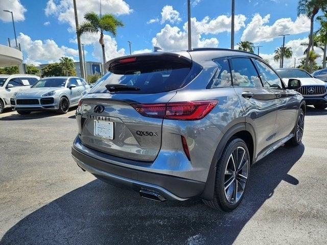 new 2025 INFINITI QX50 car, priced at $51,158