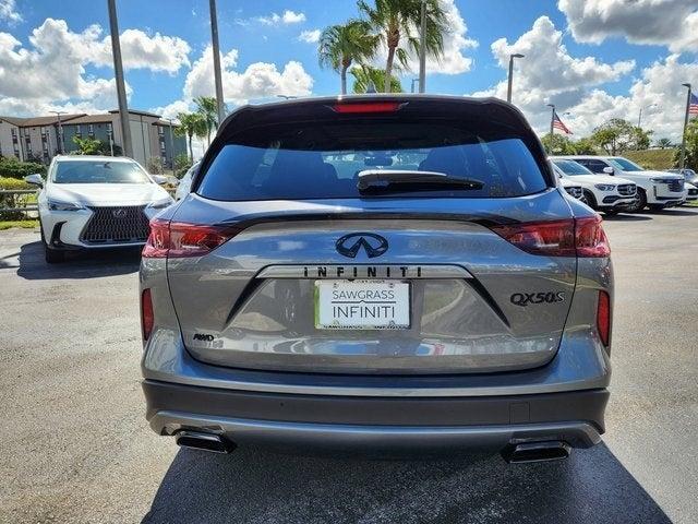 new 2025 INFINITI QX50 car, priced at $51,158