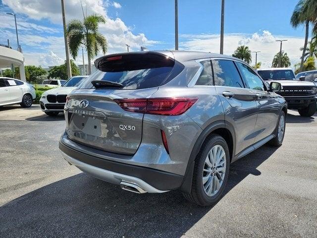 new 2025 INFINITI QX50 car, priced at $53,270