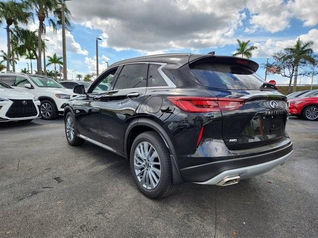 new 2025 INFINITI QX50 car, priced at $46,583