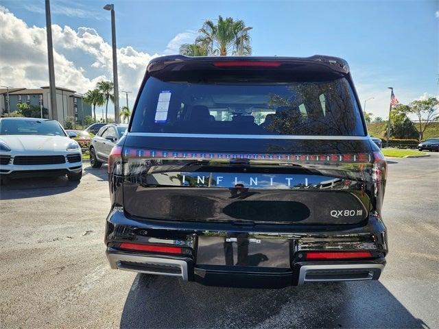 new 2025 INFINITI QX80 car, priced at $98,500