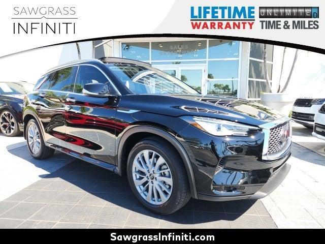 used 2025 INFINITI QX50 car, priced at $38,145