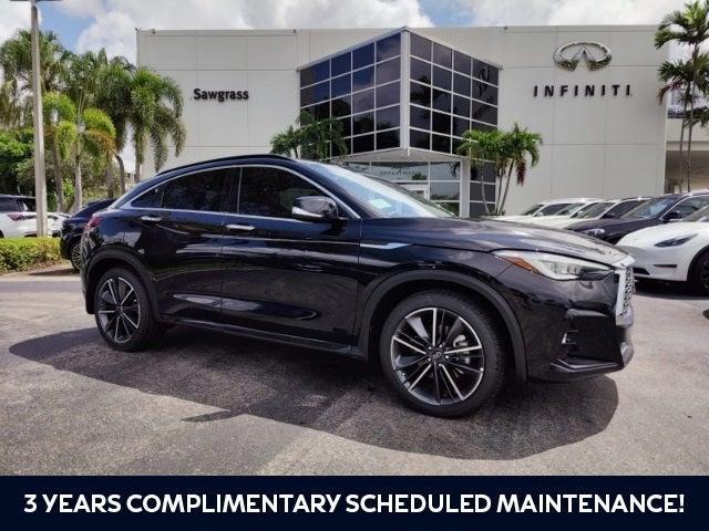 new 2025 INFINITI QX55 car, priced at $61,340