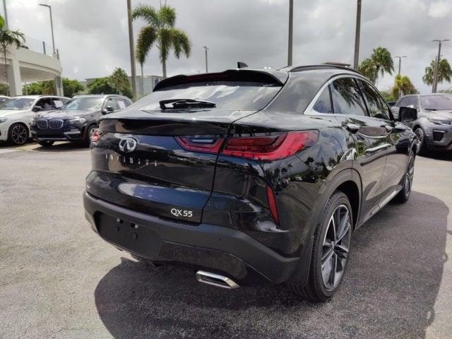 new 2025 INFINITI QX55 car, priced at $61,340