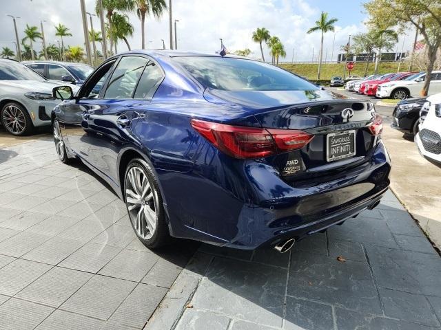 used 2023 INFINITI Q50 car, priced at $34,900