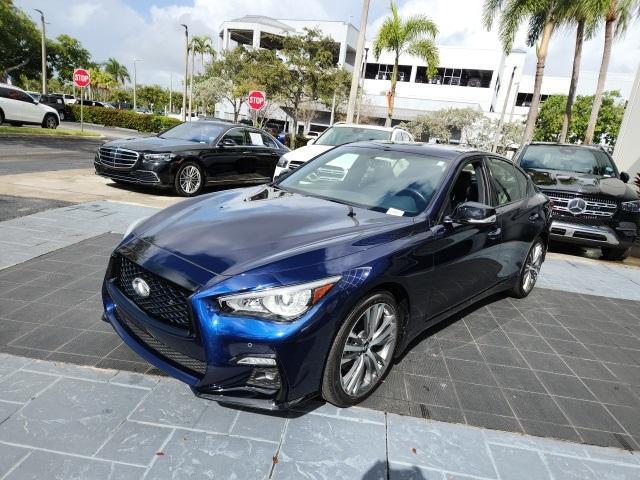 used 2023 INFINITI Q50 car, priced at $34,900