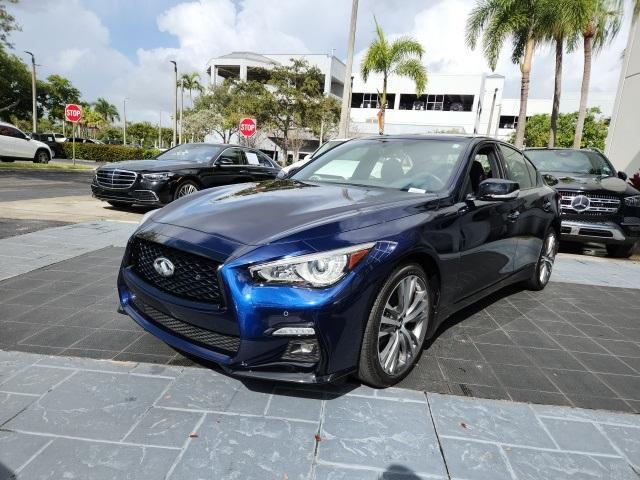 used 2023 INFINITI Q50 car, priced at $34,900