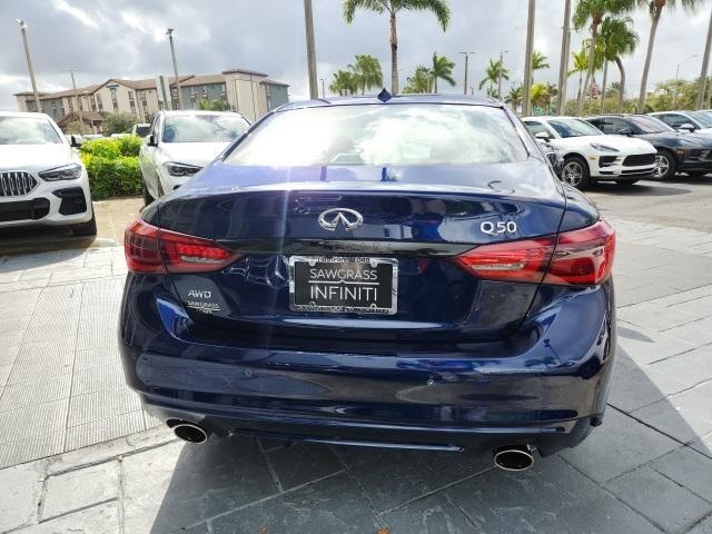 used 2023 INFINITI Q50 car, priced at $34,900