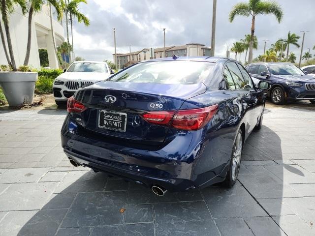 used 2023 INFINITI Q50 car, priced at $34,900