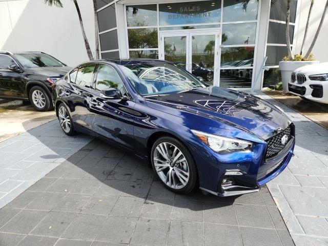 used 2023 INFINITI Q50 car, priced at $34,900