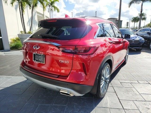 used 2023 INFINITI QX50 car, priced at $40,888