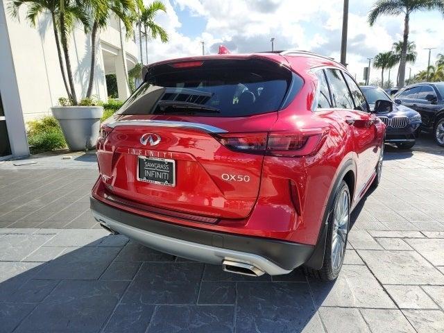 used 2023 INFINITI QX50 car, priced at $40,888