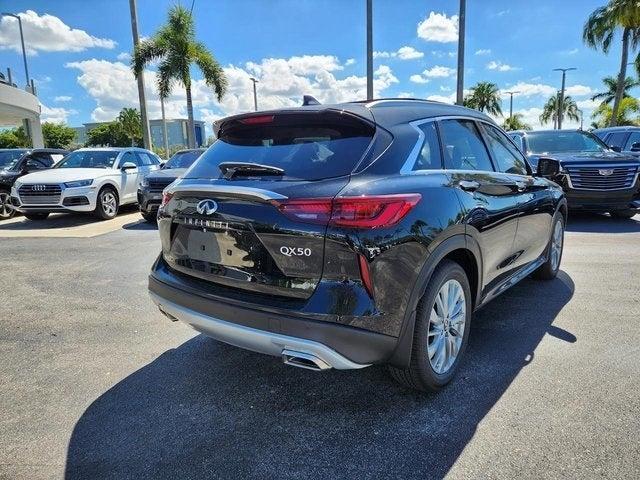 new 2024 INFINITI QX50 car, priced at $45,468