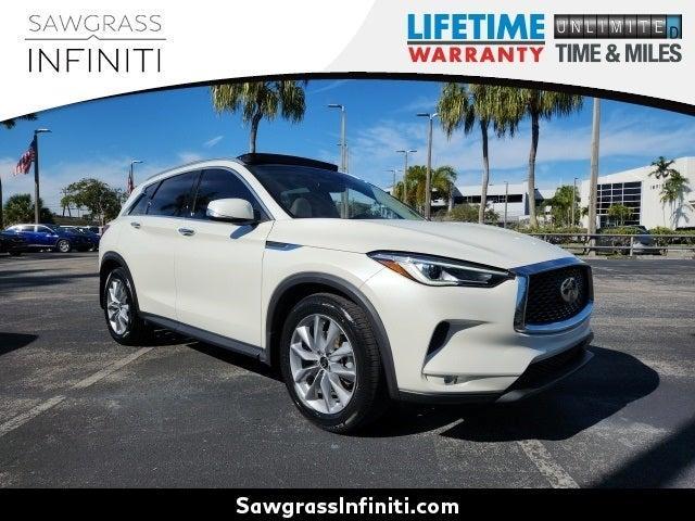 used 2021 INFINITI QX50 car, priced at $22,257