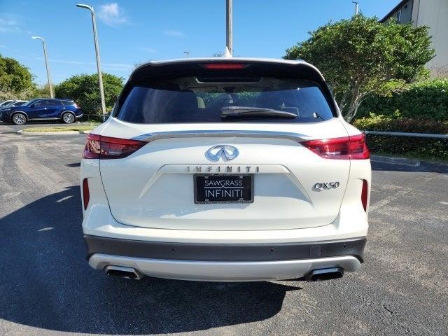 used 2021 INFINITI QX50 car, priced at $22,257