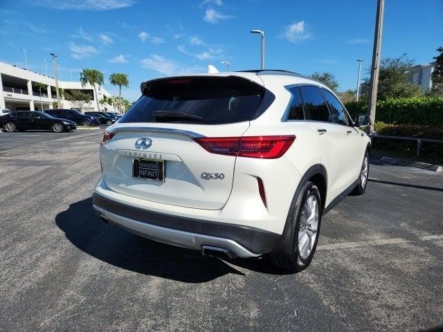 used 2021 INFINITI QX50 car, priced at $22,257