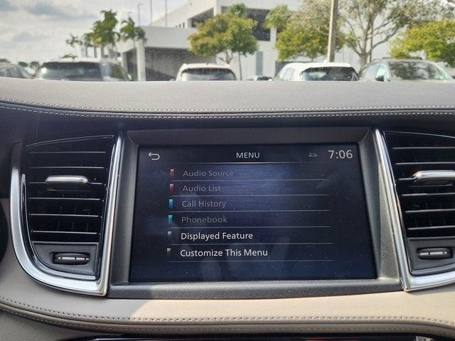 new 2025 INFINITI QX50 car, priced at $47,942
