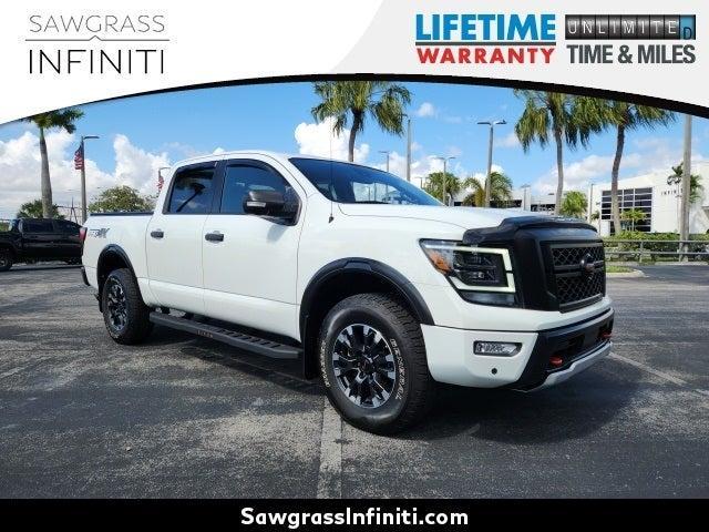 used 2021 Nissan Titan car, priced at $39,997