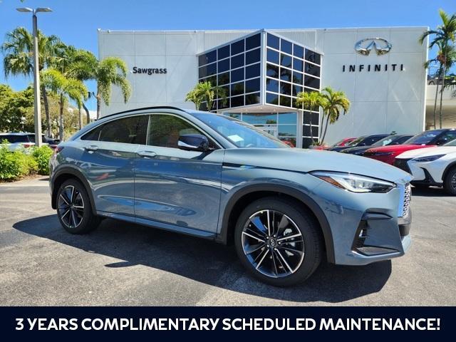 new 2025 INFINITI QX55 car, priced at $59,574