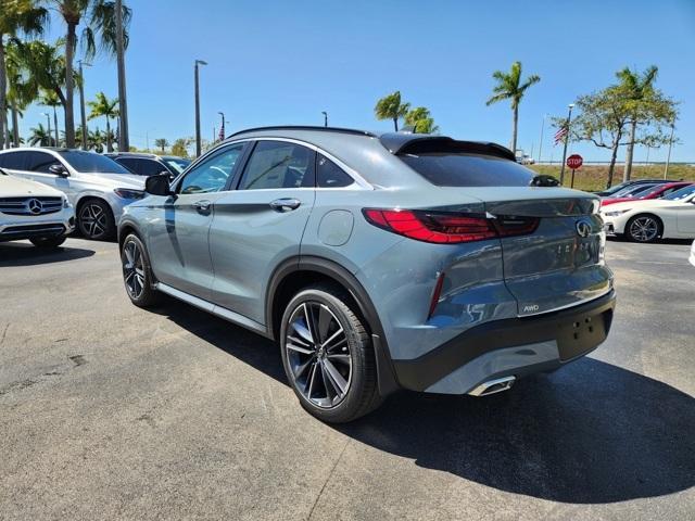 new 2025 INFINITI QX55 car, priced at $59,574