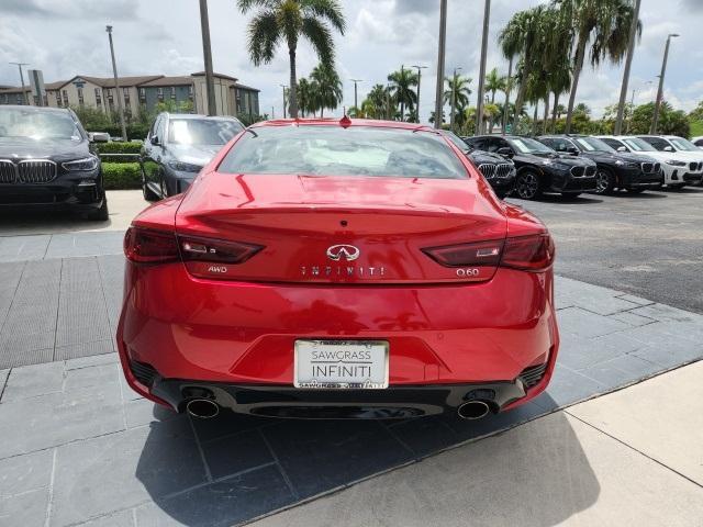 used 2022 INFINITI Q60 car, priced at $33,435