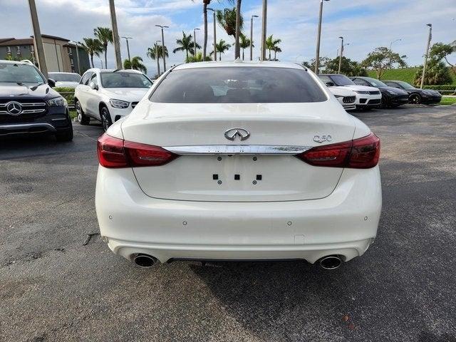 new 2024 INFINITI Q50 car, priced at $43,587