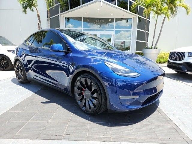 used 2022 Tesla Model Y car, priced at $36,500