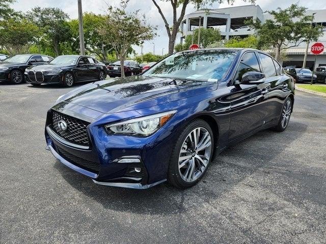 new 2024 INFINITI Q50 car, priced at $50,160