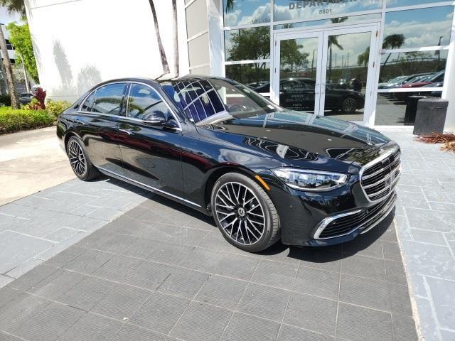 used 2022 Mercedes-Benz S-Class car, priced at $77,599