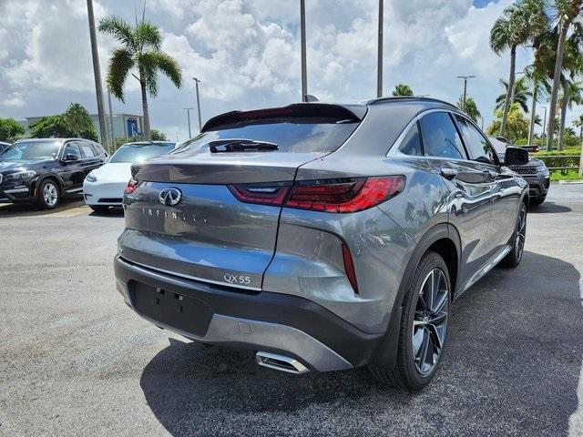 new 2025 INFINITI QX55 car, priced at $50,026