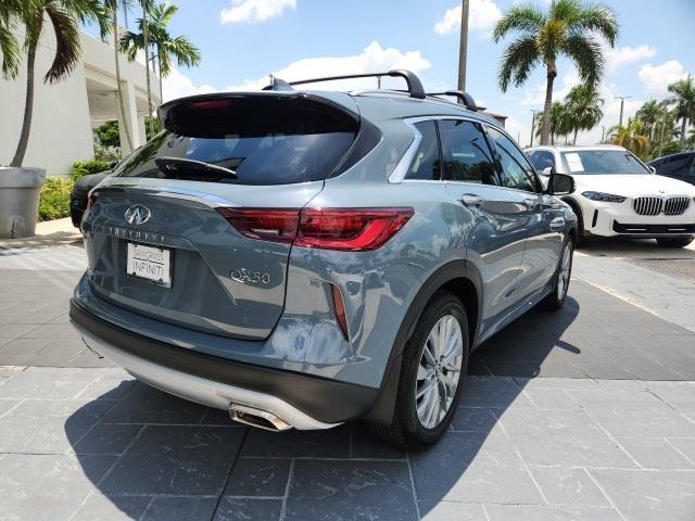 used 2025 INFINITI QX50 car, priced at $34,039