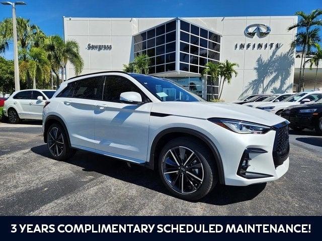 new 2024 INFINITI QX50 car, priced at $50,395