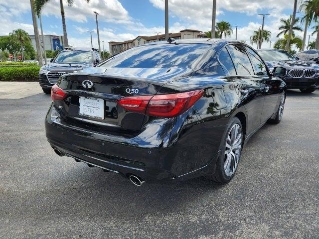 new 2024 INFINITI Q50 car, priced at $50,965