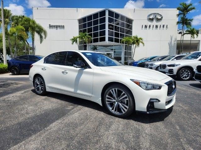 new 2024 INFINITI Q50 car, priced at $52,131