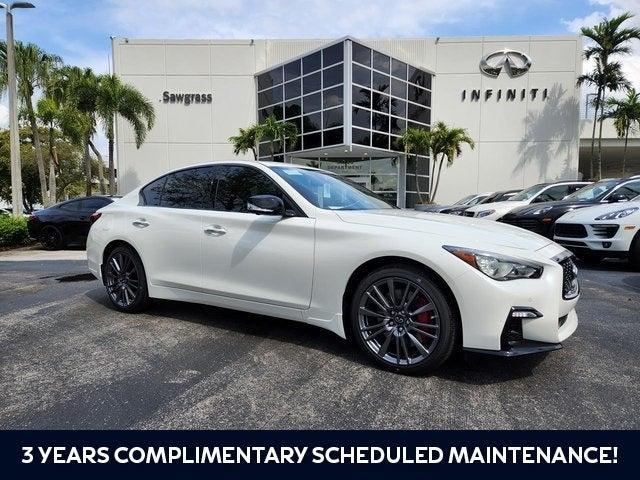 new 2024 INFINITI Q50 car, priced at $57,833