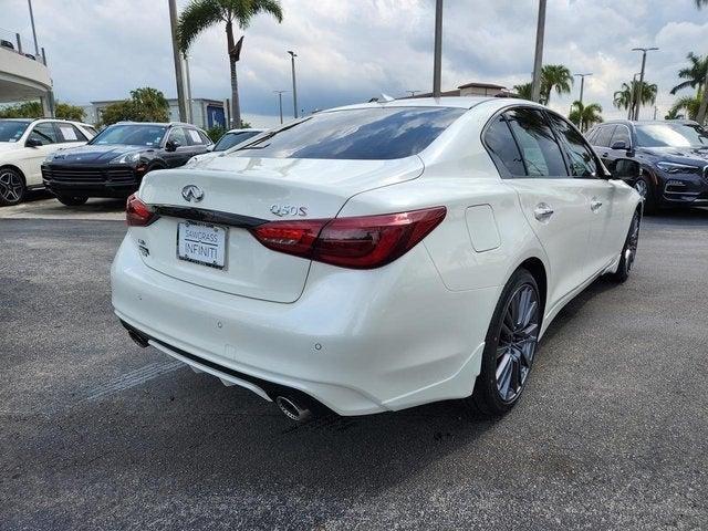 new 2024 INFINITI Q50 car, priced at $59,810