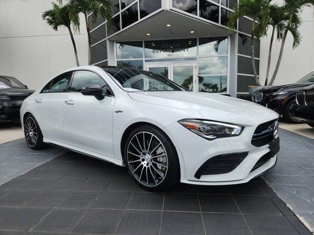 used 2023 Mercedes-Benz AMG CLA 35 car, priced at $37,688