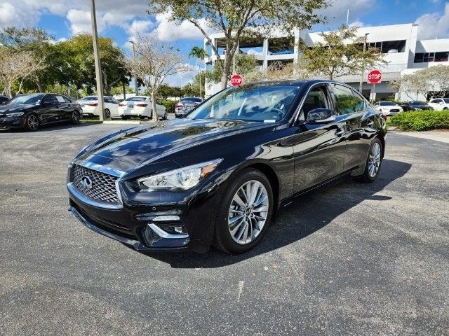 new 2024 INFINITI Q50 car, priced at $42,831