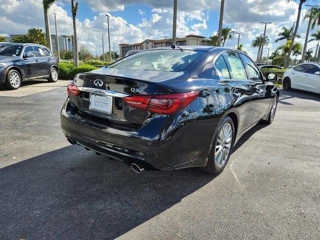 new 2024 INFINITI Q50 car, priced at $41,390