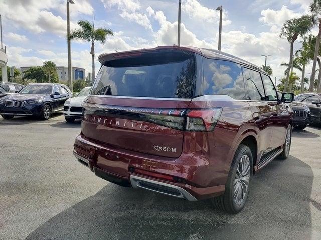 new 2025 INFINITI QX80 car, priced at $105,840