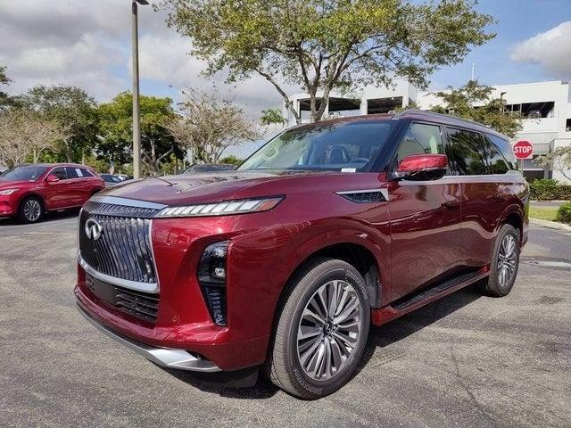 new 2025 INFINITI QX80 car, priced at $105,840