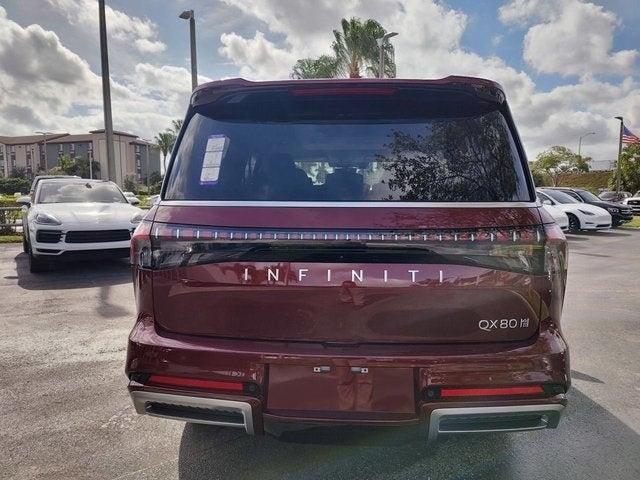 new 2025 INFINITI QX80 car, priced at $105,840