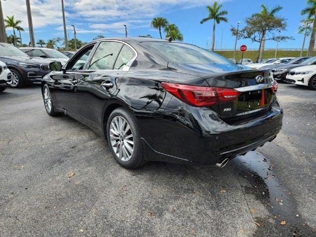 new 2024 INFINITI Q50 car, priced at $44,821