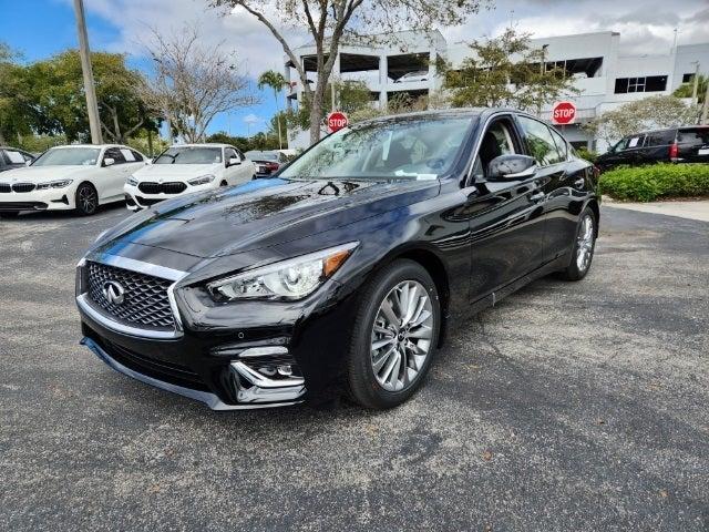 new 2024 INFINITI Q50 car, priced at $44,821