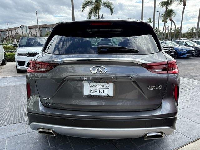 used 2025 INFINITI QX50 car, priced at $36,668