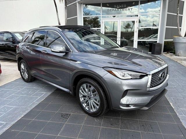 used 2025 INFINITI QX50 car, priced at $36,668