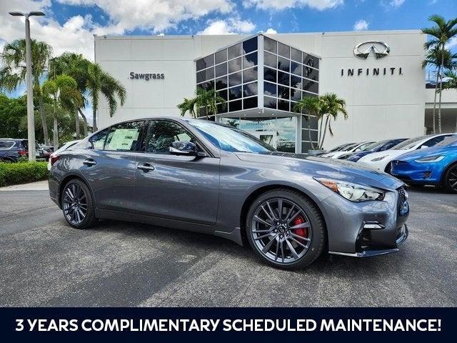 new 2024 INFINITI Q50 car, priced at $57,115